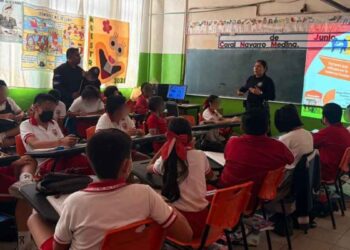 Guardia Estatal de Género participa en Jornada Cultural de Prevención y Auxilio en Altamira, Tamaulipas