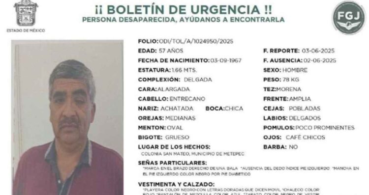 Hallan sin vida a hombre desaparecido tras lluvias en Toluca; estaba en canal de aguas negras