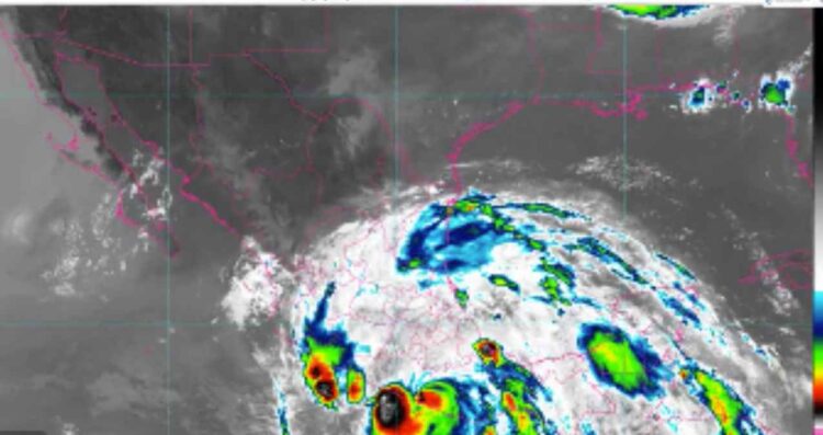 Huracán Erick se debilita a categoría 1: ¿En qué estados continuará dejando lluvias?