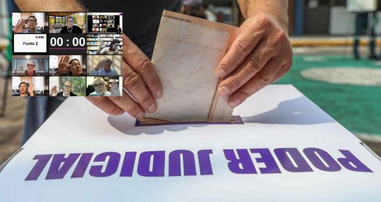 INE niega solicitud para el recuento total de votos de la elección judicial