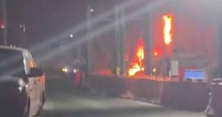 Metrorrey incendio Guadalupe