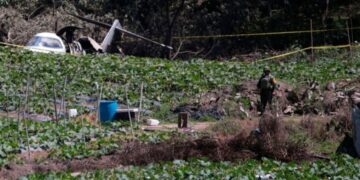 Investigan causas del desplome de avioneta en Tapachula; mueren tres personas