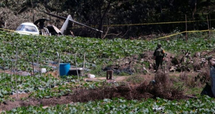 Investigan causas del desplome de avioneta en Tapachula; mueren tres personas