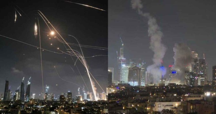 Irán lanza ataque con misiles contra Israel: Así fue el momento exacto