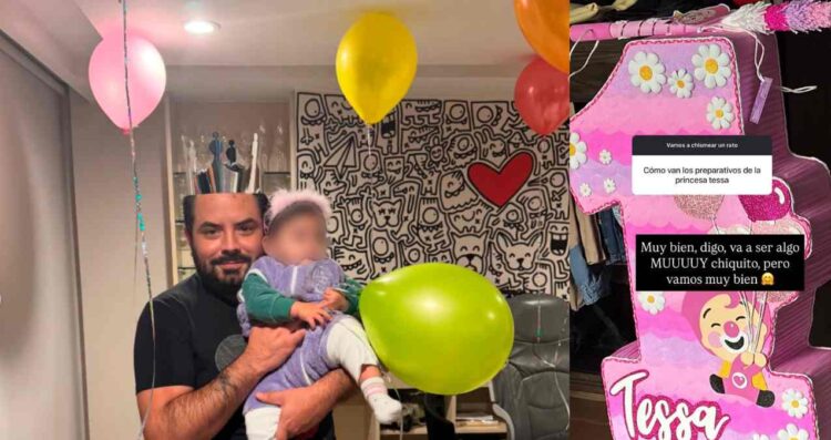 José Eduardo Derbez y Paola Dalay preparan íntima fiesta de cumpleaños para su hija Tessa