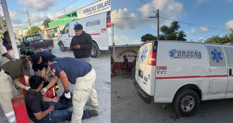 Joven atropellado en Matamoros