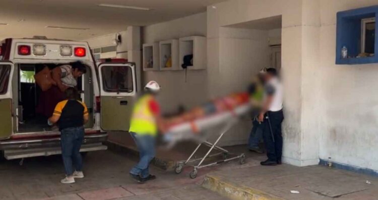 Jovencita termina hospitalizada Mante
