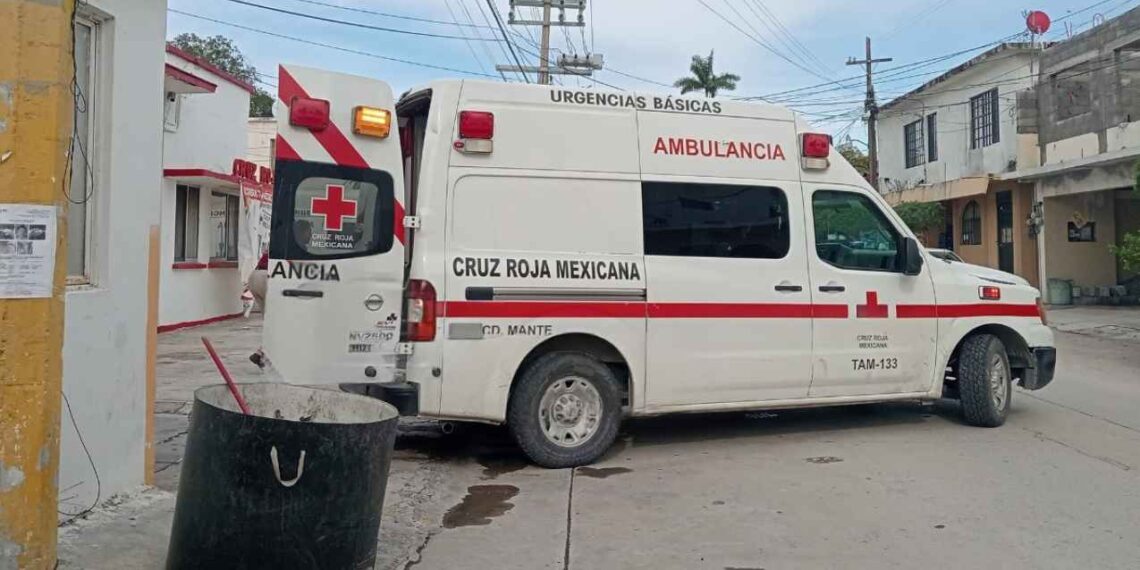 Jovencito lesionado Mante