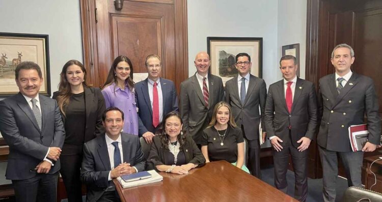 senadores mexicanos legisladores EU remesas