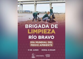 Limpieza del Río Bravo en Nuevo Laredo