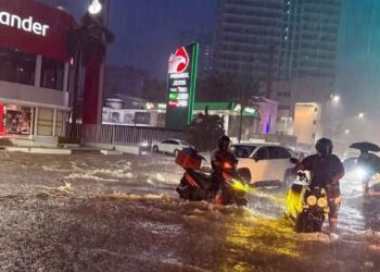 Lluvias intensas en Acapulco