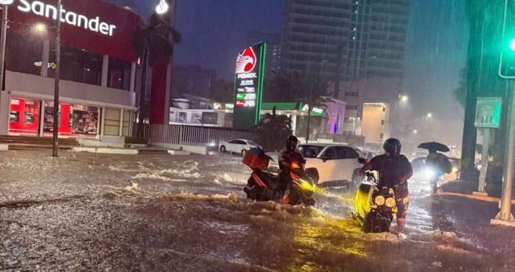 Lluvias intensas en Acapulco