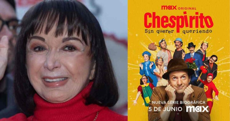 María Antonieta de las Nieves respalda bioserie de Chespirito y evita polémica con Florinda Meza