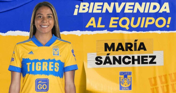María Sánchez regresa a Tigres Femenil con más experiencia y hambre de títulos