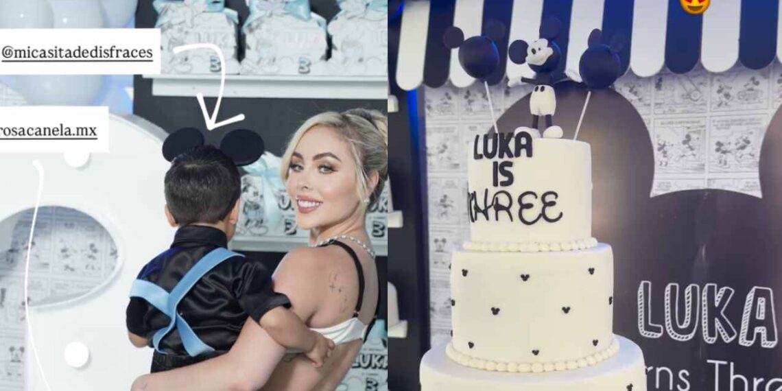 Maya Nazor celebra en grande el cumpleaños 3 de Luka, hijo de Santa Fe Klan