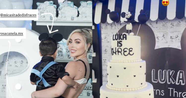 Maya Nazor celebra en grande el cumpleaños 3 de Luka, hijo de Santa Fe Klan