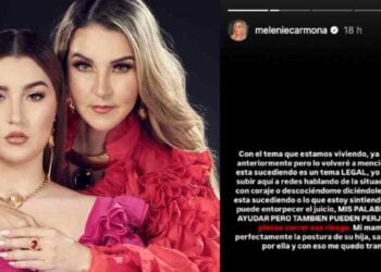Melanie Carmona aclara su postura ante conflicto familiar de Alicia Villarreal