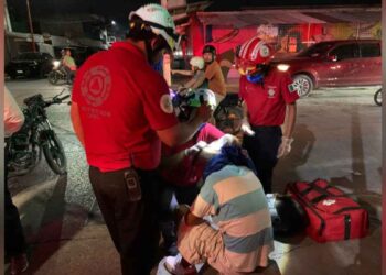Motociclista choque herido Mante