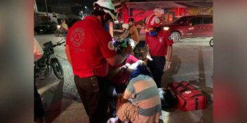 Motociclista choque herido Mante