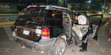 Motociclista grave tras choque en cruce de alto riesgo en Ciudad Victoria, Tamaulipas