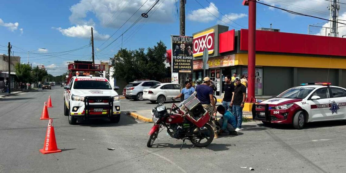 Motociclista herido Linares