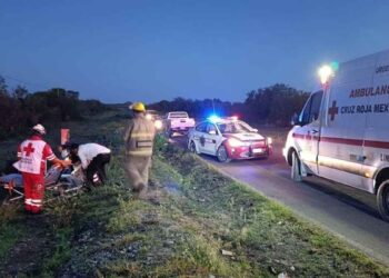 Motociclista resulta lesionado Linares