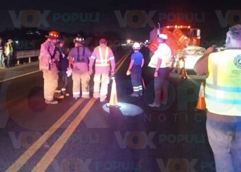 Muere conductor tras choque frontal en el Libramiento Poniente de Tampico, Tamaulipas