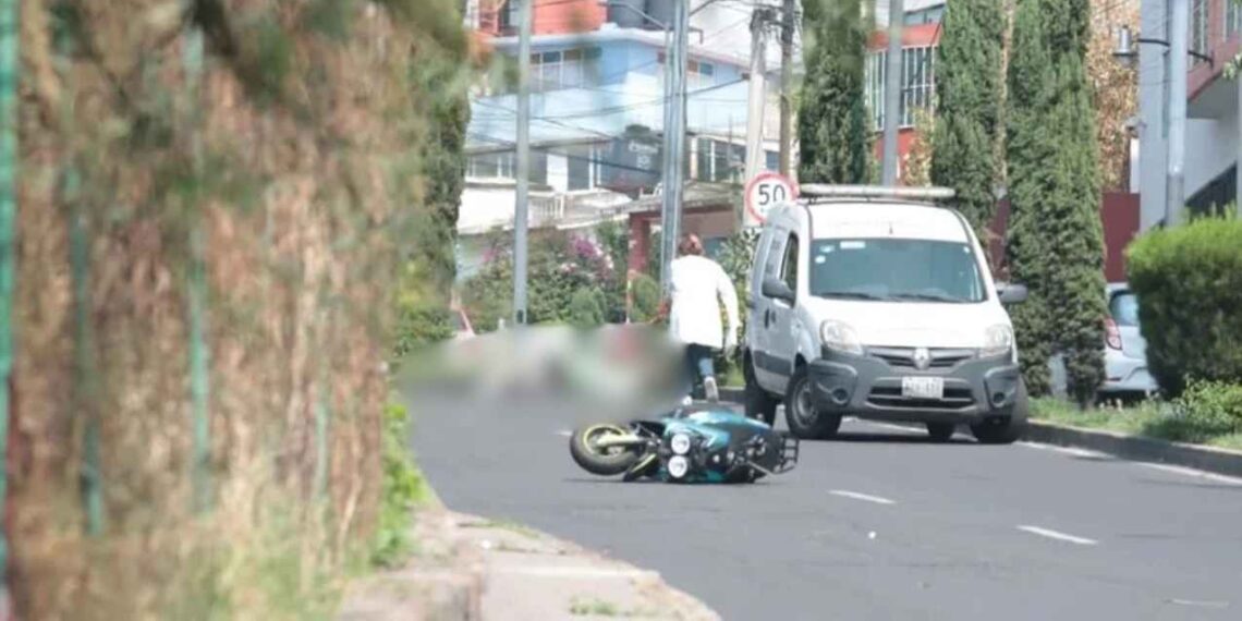 Muere repartidor CDMX