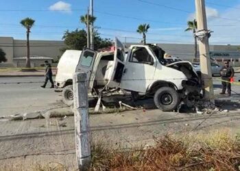 Accidente en bulevar Hidalgo Reynosa deja un muerto
