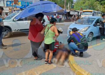 Mujer resulta herida tras ser atropellada en cruce peatonal de Ciudad Victoria