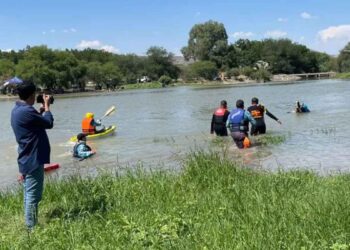 Padre muere río Durango