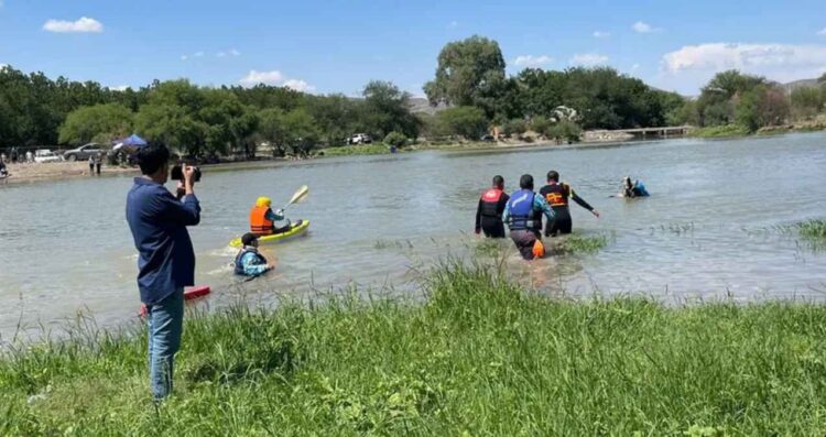 Padre muere río Durango