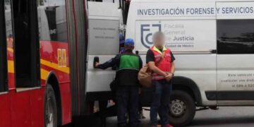 hombre Metrobús Alcaldía Cuauhtémoc