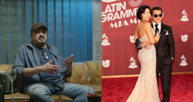 Pepe Aguilar reconoce que existe buena química entre Ángela y Christian Nodal