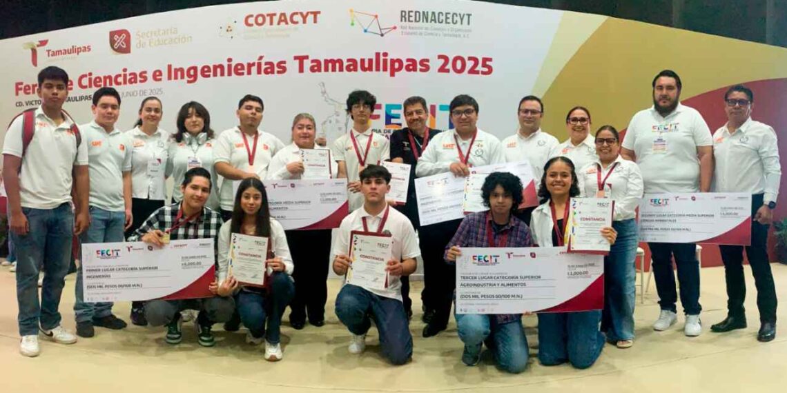 Premian proyectos de la UAT en la Feria de Ciencias e Ingenierías Tamaulipas 2025
