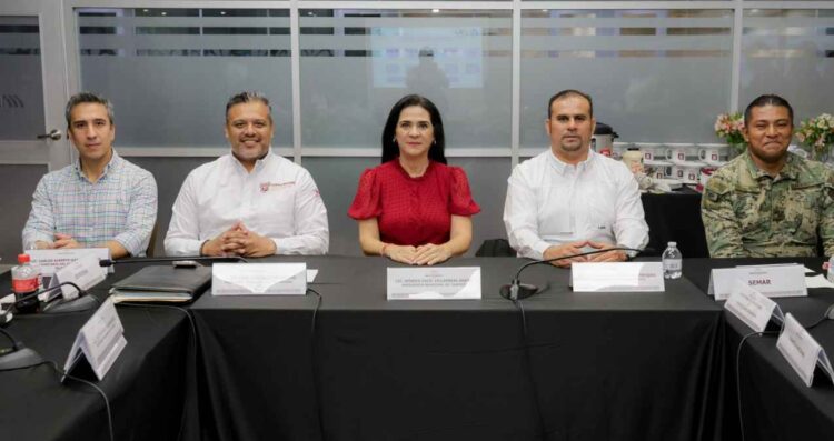 Preside Mónica Villarreal Reunión Número Cien de las Mesas de Seguridad