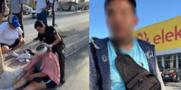 Repartidor atropella mujer Matamoros