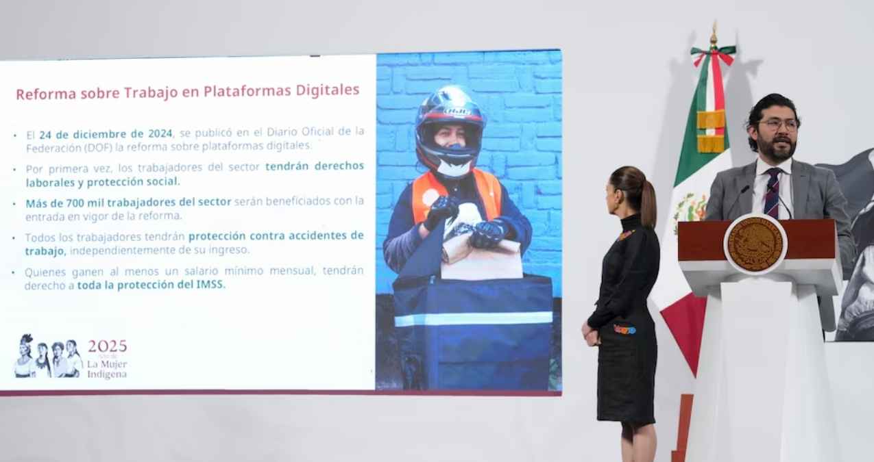 ¿Repartidores y choferes de apps tendrán IMSS e Infonavit