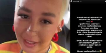 Roban el celular a Romina Marcos y la Dra Laura en el Pride 2025