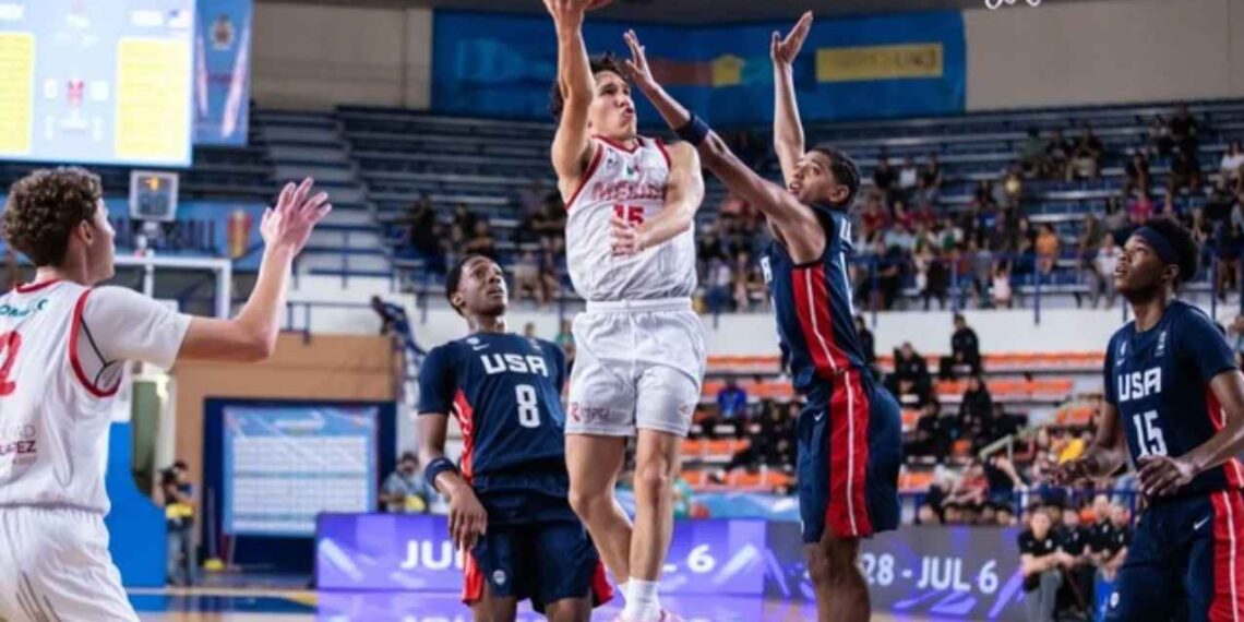 Selección mexicana de basquetbol debuta en la AmeriCup Sub-16 en Ciudad Juárez