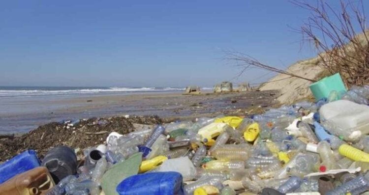 México plástico playas