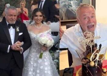 Sofía Castro celebra a su papá 'El Güero' con fotos inéditas de su boda