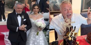 Sofía Castro celebra a su papá 'El Güero' con fotos inéditas de su boda