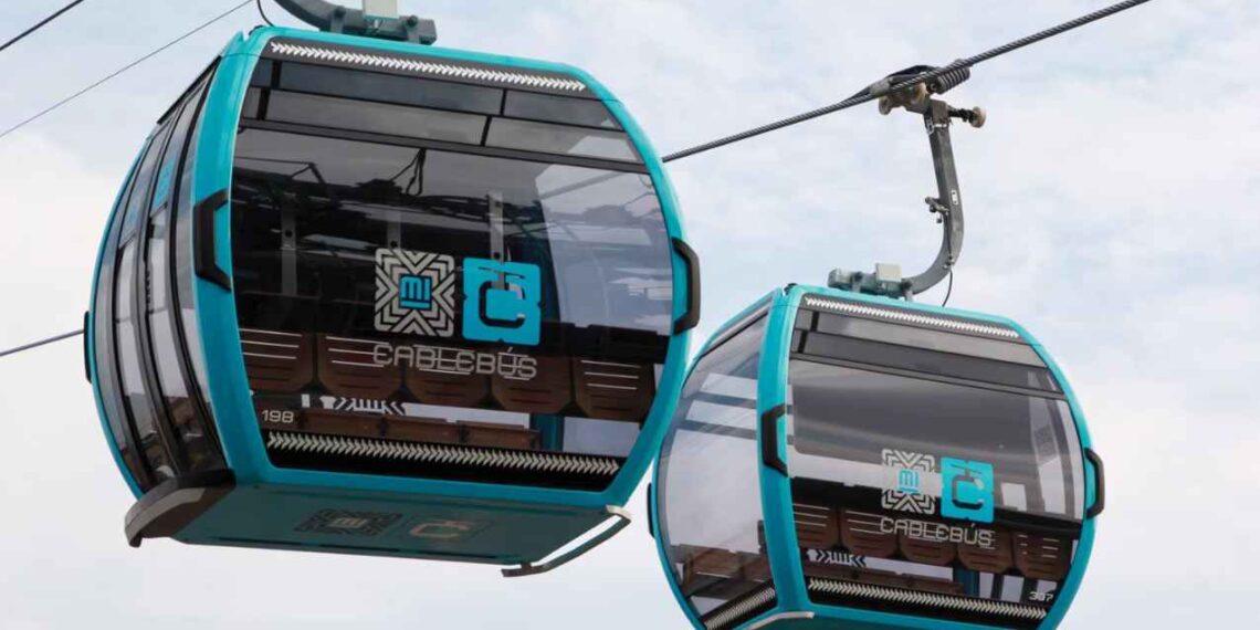 Suspenden temporalmente servicio de Cablebús Línea 3 por tormenta eléctrica en CDMX
