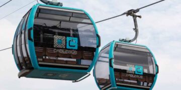 Suspenden temporalmente servicio de Cablebús Línea 3 por tormenta eléctrica en CDMX