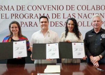Tamaulipas pionero en firmar convenio de colaboración con el Pnud para legislar con base en la agenda de desarrollo sostenible