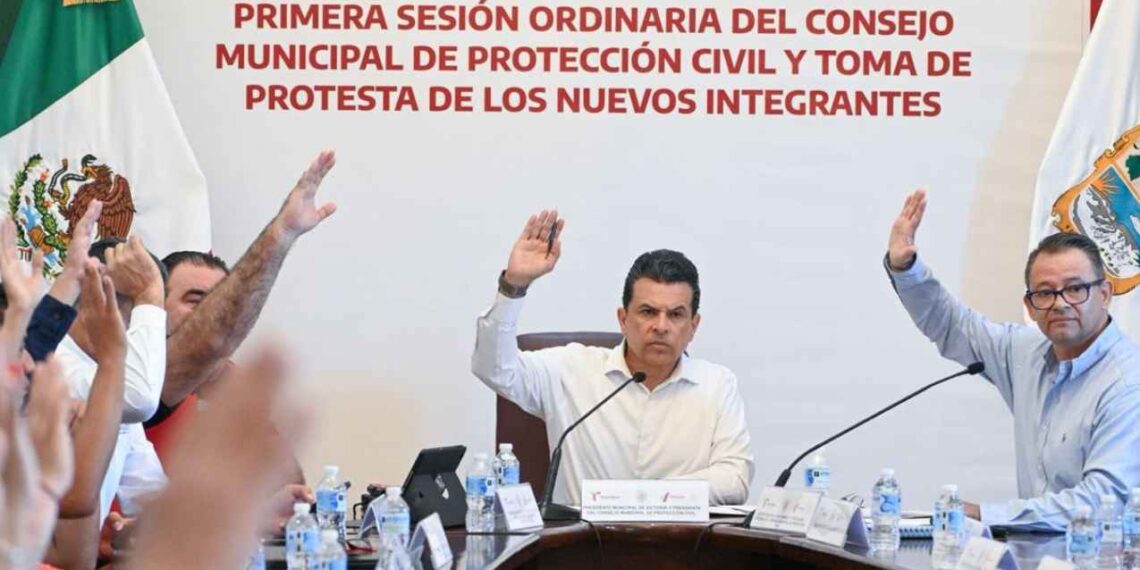 Toma protesta Consejo de Protección Civil en Ciudad Victoria