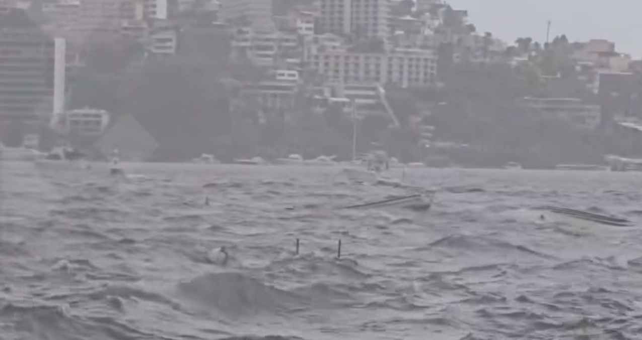 Tormenta Dalila deja lluvias y cierre de escuelas en Acapulco