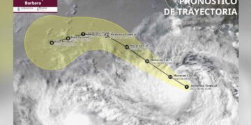 tormenta tropical ‘Barbara’ lunes