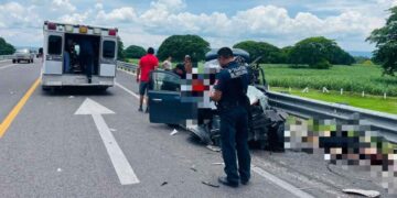 Tráiler embiste a familia en Tamuín S.L.P; hay dos muertos y dos lesionados